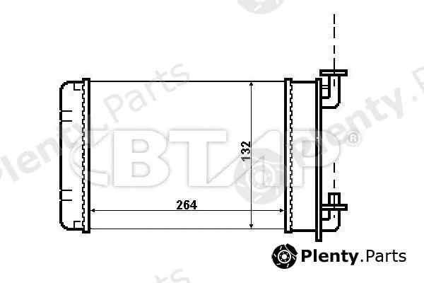 Btap BBC814-147 — Heat Exchanger, interior heating