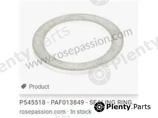 ZPY PAF013849 — Shaft Seal, camshaft