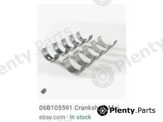 ZPY 06B105591B007 — Crankshaft Bearing