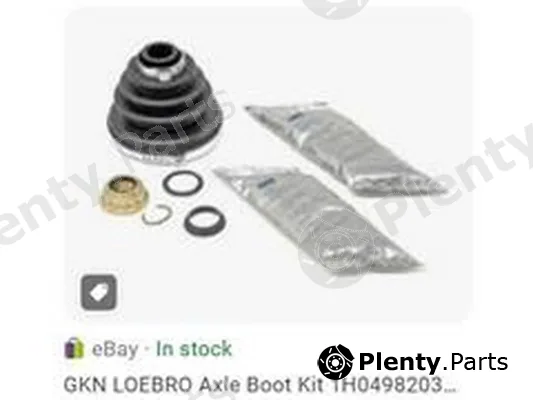 ZPY 1H0498203A — Bellow Kit, steering