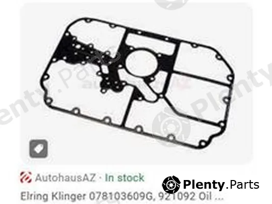 ZPY 078103609G — Gasket, oil sump