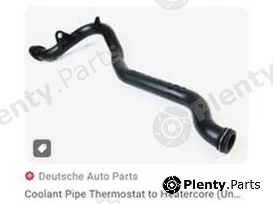 ZPY 06E121065AB — Hose, heat exchanger (heating)