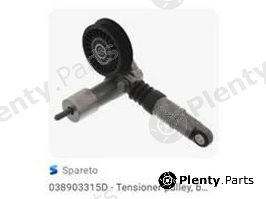 ZPY 038903315D — Tensioner Pulley, V-ribbed belt