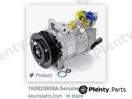 ZPY 1K0820808A — Magnetic Clutch, air conditioning compressor