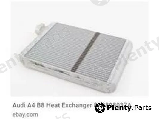 ZPY 8K0898037A — Heat Exchanger, interior heating