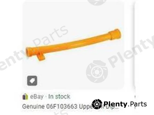 ZPY 06F103663 — Tube, oil dipstick