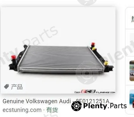 ZPY 8WD121251A — Radiator, engine cooling