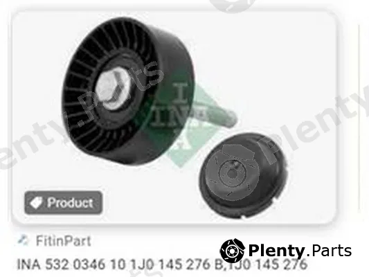 ZPY 6RF145276 — Deflection/Guide Pulley, V-ribbed belt