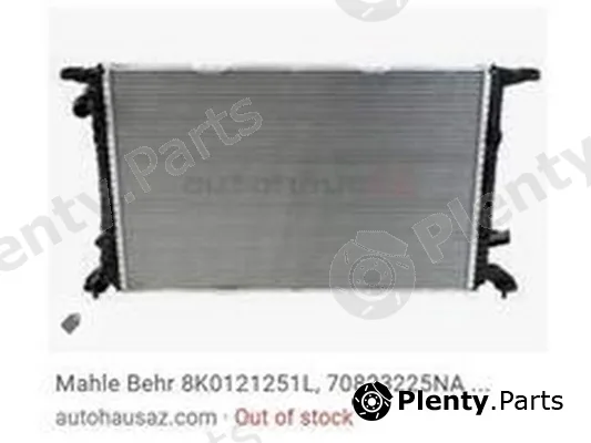 ZPY 8K0121251L — Radiator, engine cooling