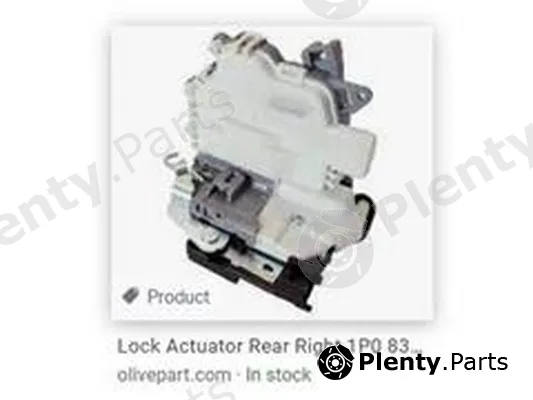 ZPY 1P0839016E — Door Lock