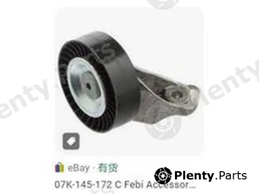 ZPY 07K145172C — Deflection/Guide Pulley, V-ribbed belt