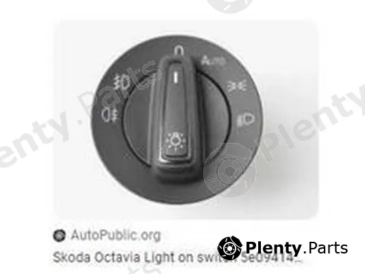 ZPY 5E0941431D — Switch, headlight