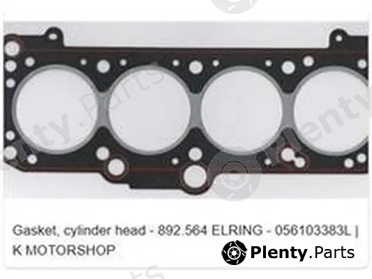 ZPY 056103383L — Gasket, cylinder head