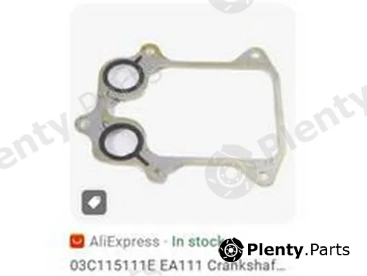 ZPY 03C115111E — Gasket, oil cooler