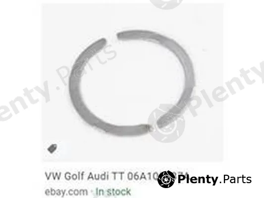 ZPY 06A105637A — Thrust Washer, crankshaft