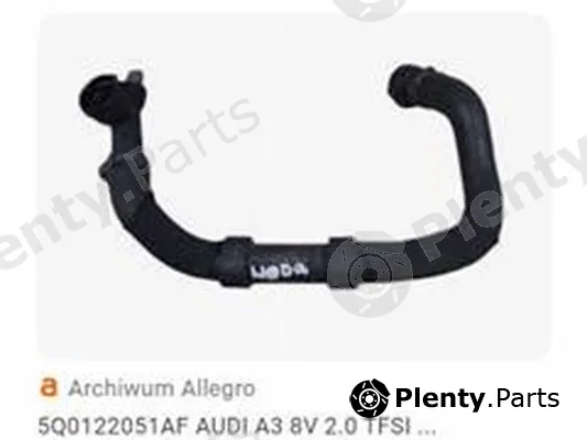 ZPY 5Q0122051AF — Radiator Hose