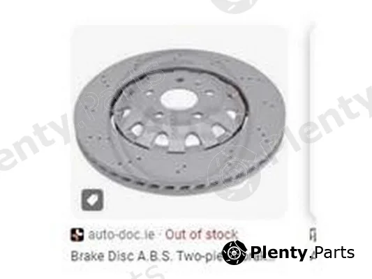 ZPY 8J0615301E — Brake Disc