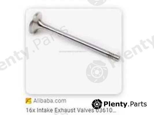 ZPY 036109601AL — Intake Valve