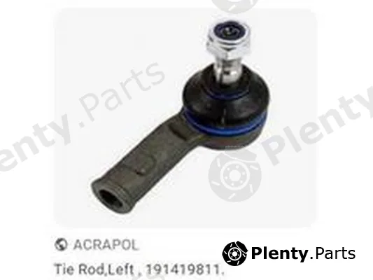 ZPY 191419811 — Tie Rod End