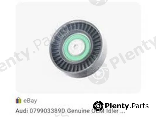 ZPY 079903389D — Deflection/Guide Pulley, V-ribbed belt