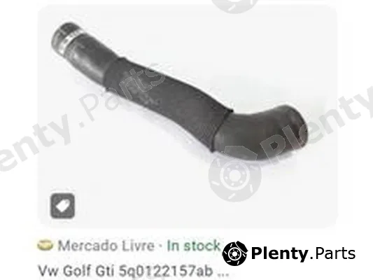 ZPY 5Q0122157AB — Radiator Hose