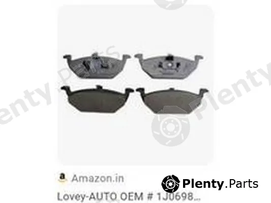 ZPY 1J0698151A — Brake Pad Set, disc brake