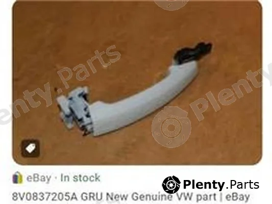 ZPY 8RD837205GRU — Exterior Door Handle