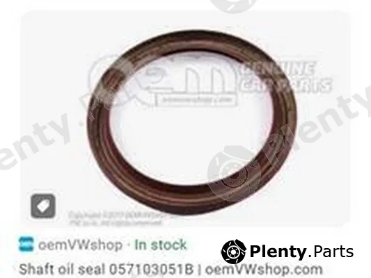 ZPY 057103051B — Gasket Kit, crankcase