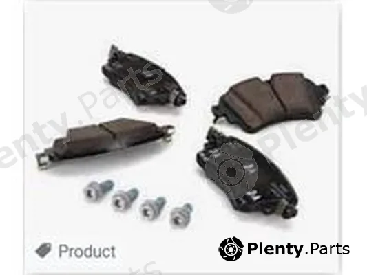 ZPY 8W0698451BC — High Performance Brake Pad Set