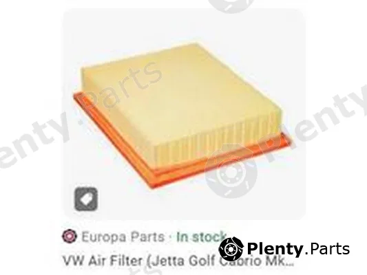 ZPY 1H0129620 — Air Filter