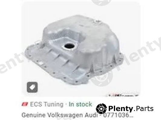 ZPY 077103604D — Oil Sump