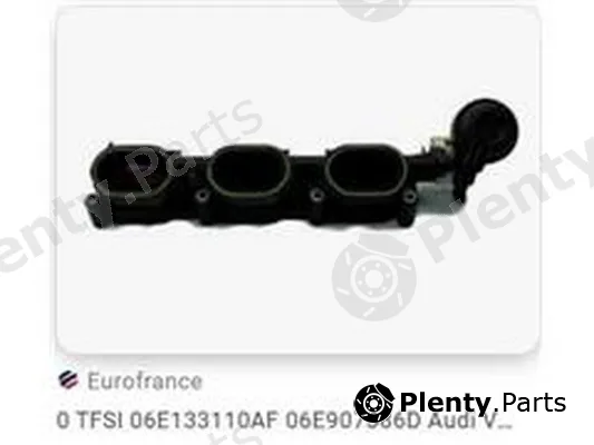 ZPY 06E907386D — Control, swirl covers (induction pipe)
