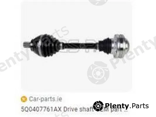 ZPY 5Q0407761AX — Drive Shaft