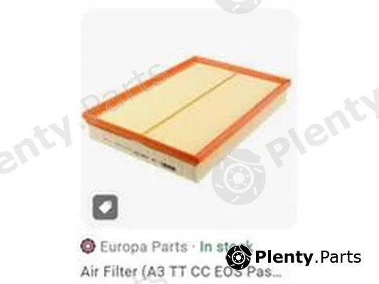 ZPY 1K0129620 — Air Filter