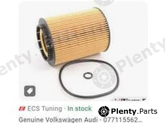 ZPY 077115562 — Oil Filter
