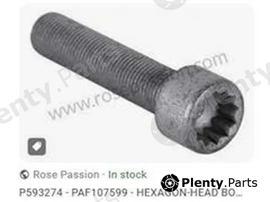 ZPY PAF107599 — Screw Plug, Lambda sensor mount