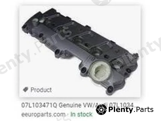 ZPY 07L103471Q — Cylinder Head Cover