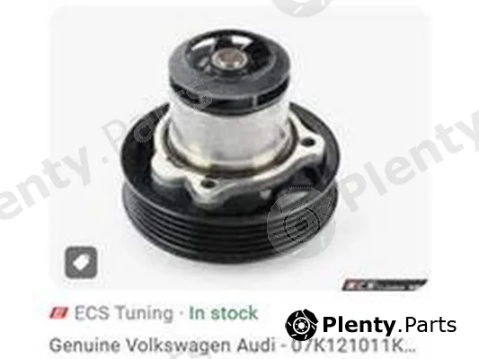 ZPY 07K121011K — Water Pump, engine cooling