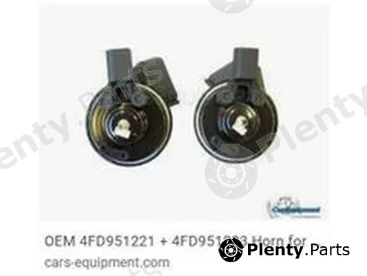 ZPY 4FD951223C — Signal Horn