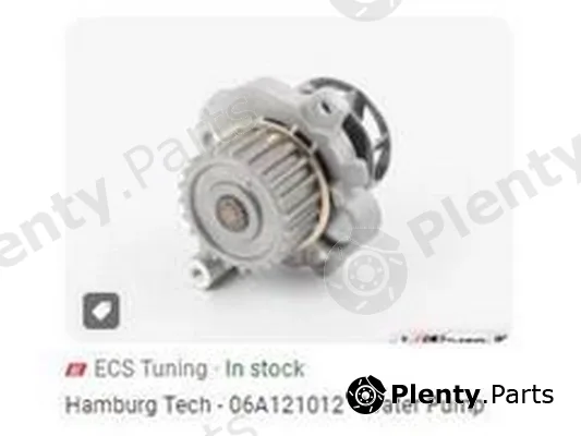 ZPY 06A121012 — Water Pump, engine cooling