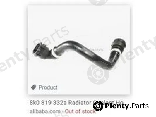 ZPY 8K0819332G — Radiator Hose
