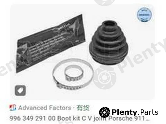 ZPY 97034929100 — Bellow Kit, drive shaft