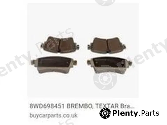 ZPY 8WD698451 — Brake Pad Set, disc brake