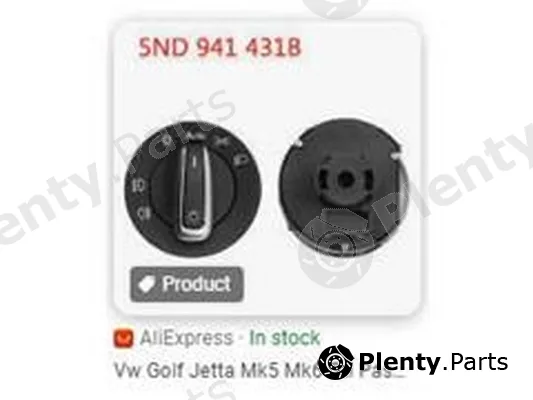 ZPY 5ND941431A — Switch, headlight