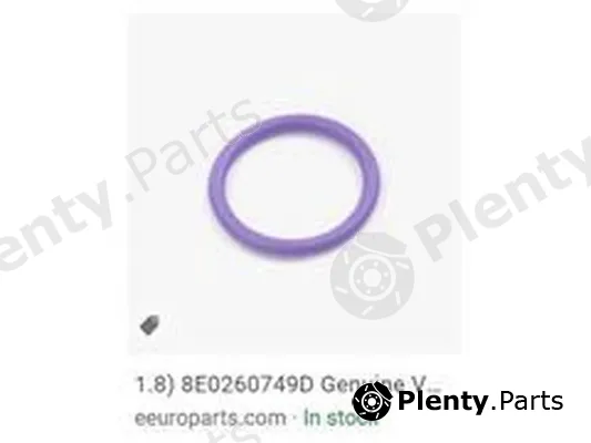 ZPY 8E0260749D — Sealing Ring, coolant line