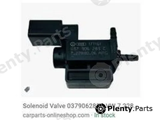 ZPY 037906283C — Valve, secondary air intake suction