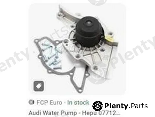 ZPY 077121004H — Water Pump, engine cooling