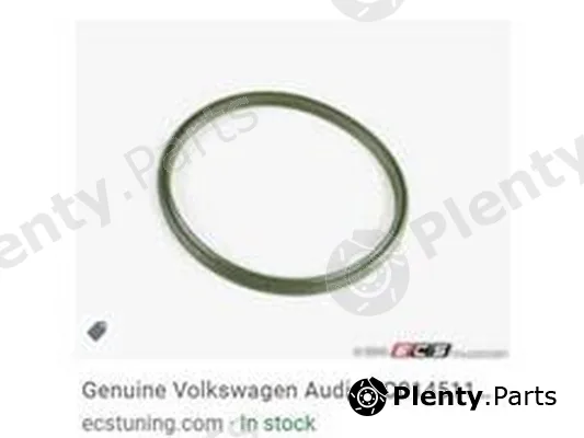 ZPY 3C0145117H — Seal Ring, air filter housing intake hose