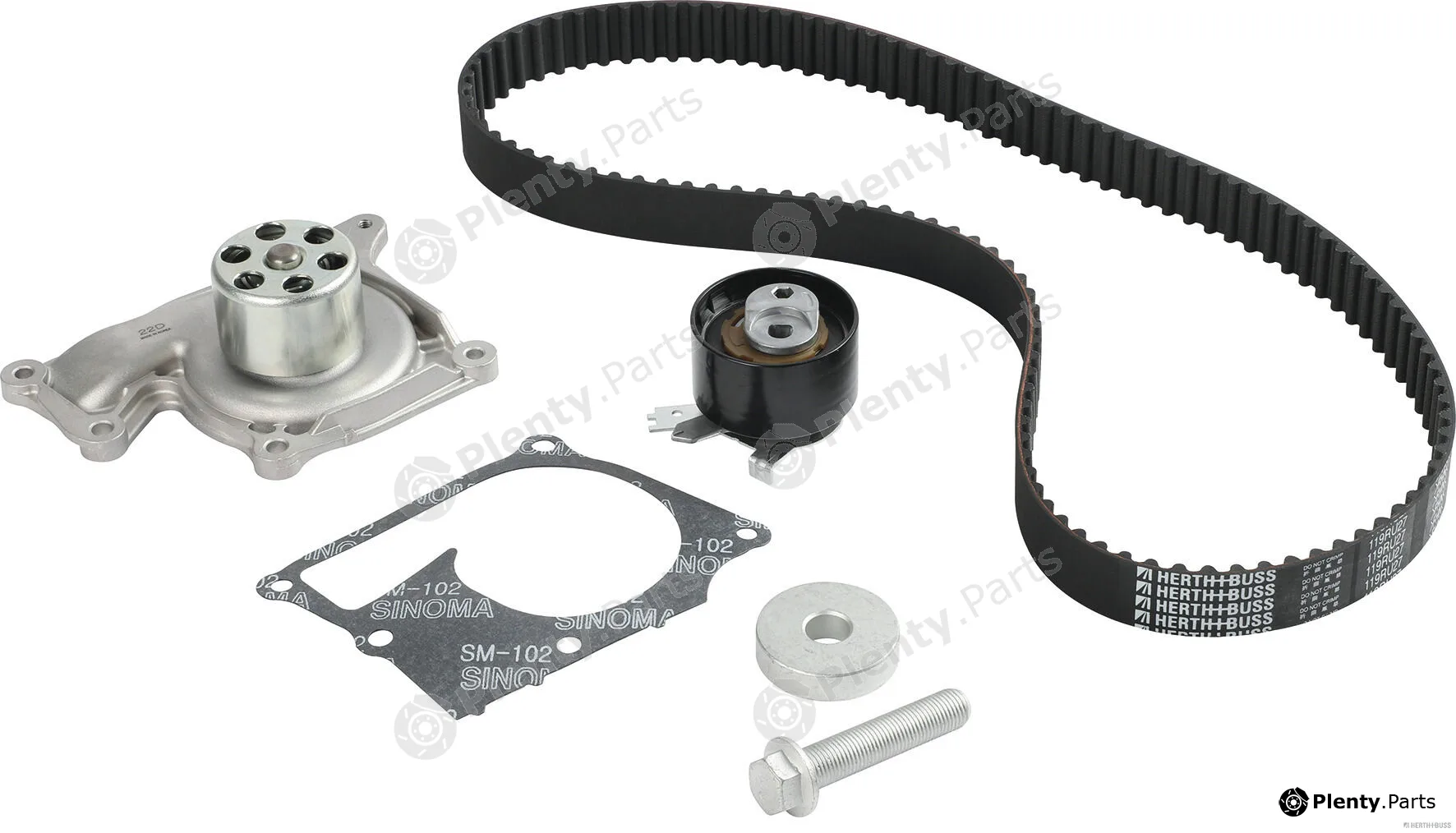 Herth+Buss Jakoparts J1101010 — Water Pump & Timing Belt Kit