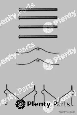 Herth+Buss Jakoparts J3663006 — Accessory Kit, disc brake pad